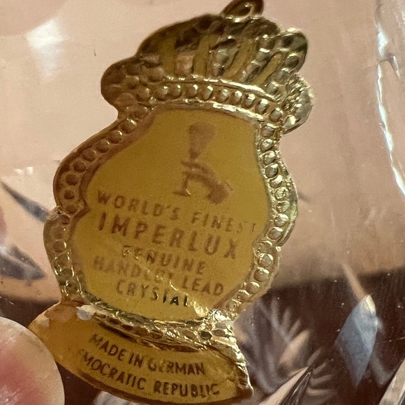 Catherine By Spode Crystal 30 oz Pitcher Genuine Handcut Lead Crystal - Picture 8 of 8